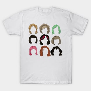 Moira’s Wigs (Schitt’s Creek) T-Shirt